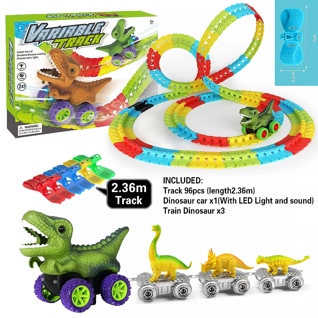 The Tilly&Toys™ - Dinosaur Track